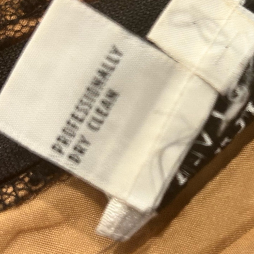 Carmen Marc Valvo Black/Nude Size 4 - Picture 13 of 16